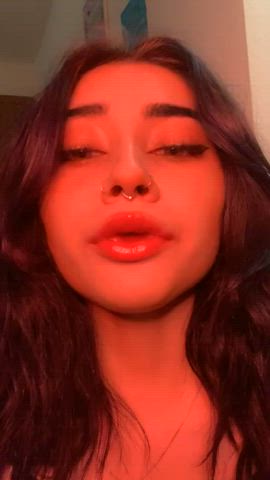 Brunette latina ahegao girl