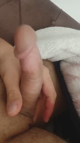 big dick masturbating penis gif