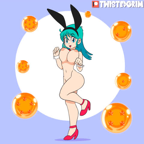 big tits bulma hentai gif