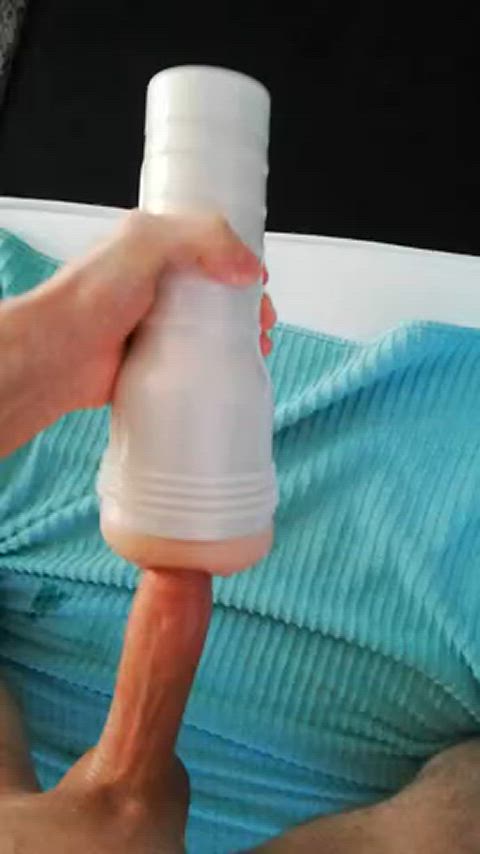 Milking my cock dry and cumming twice