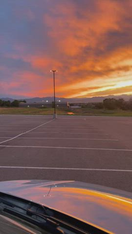 Enjoying a Colorado sunset