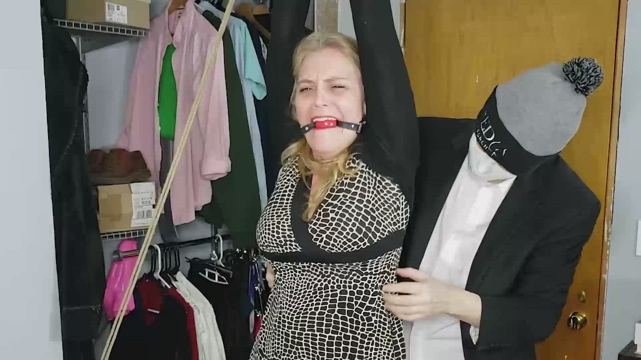 Bondage Gagged Tickling gif