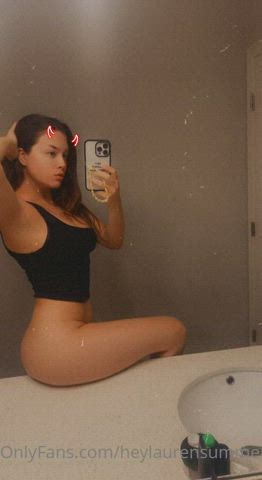 Ass Boobs Mirror gif