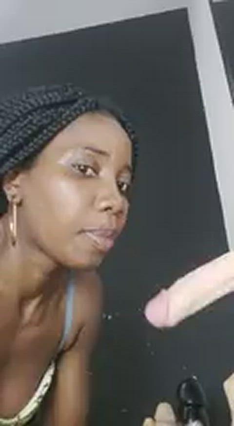 african babe deepthroat ebony south african gif