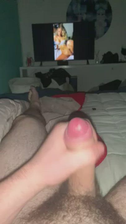 You think you could make my cock grow and leak even more come and try. Kik will_goon4you