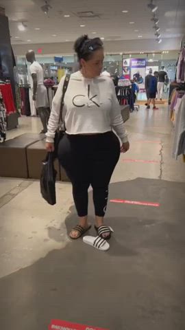 Ass BBW Booty Leggings Thick gif