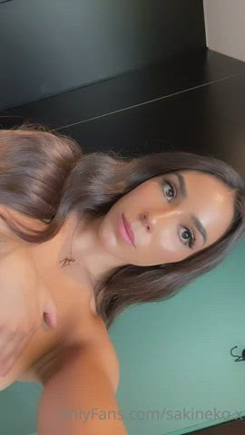 Latina Lesbian Lesbians Licking Lingerie gif