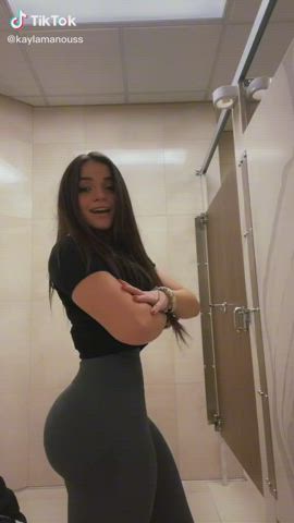 Fitness Muscular Girl Pawg Teen TikTok gif