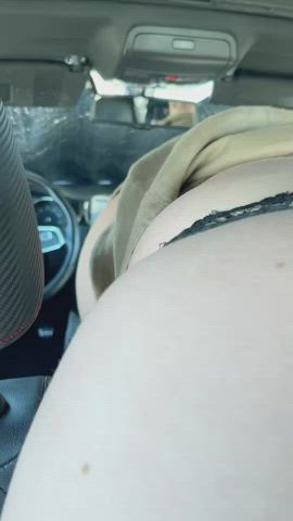 Car Sex Public Rimming gif