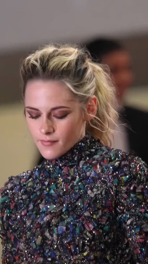 blonde celebrity kristen stewart gif