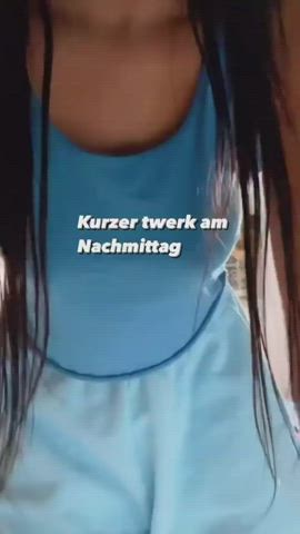 Juju44 kurzer Twerk am Nachmittag 🔥🍑