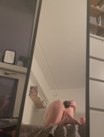anal asshole cute dildo feet hardcore lingerie sissy solo trans gif