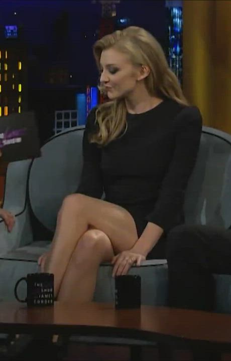 Blonde Celebrity Dress Natalie Dormer White Girl gif