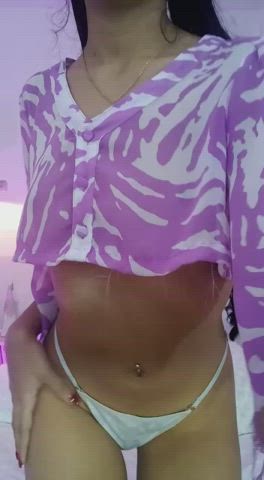 18 years old ass camgirl dancing latina lingerie pussy skinny teen gif
