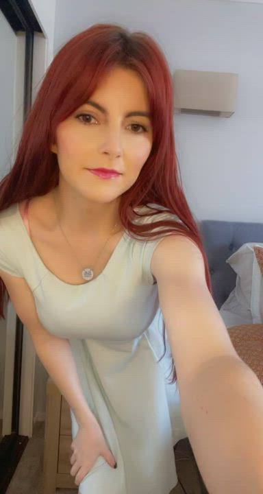 Could you be tempted to fuck a busty redheaded biochem student?