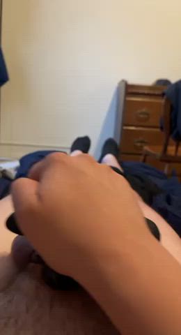 Ruining my little locked cock with my vibrator 🥰