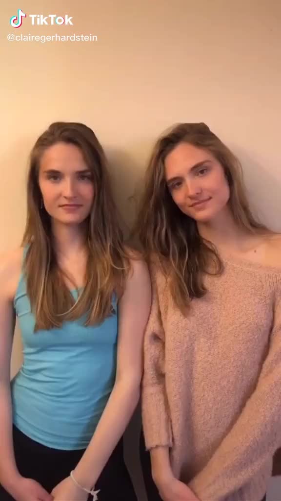 Claire & Faith Gerhardstein - Tik Tok video, April 2020, telling myths about