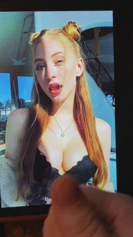 Drowning Sophia Diamond in my cum