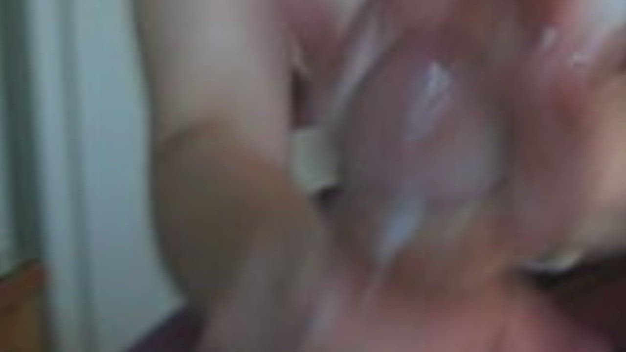 Cum Cumshot Handjob Real Couple gif