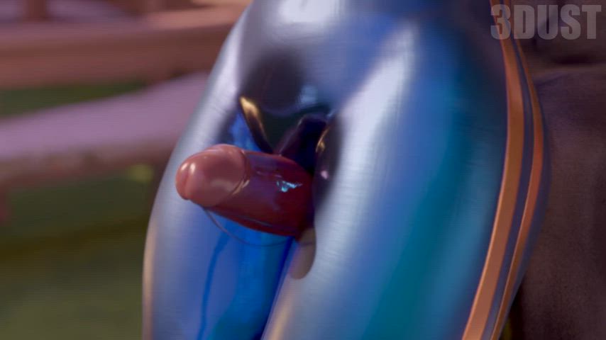 3d animation bbc big tits clothed cumshot hands free pigtails precum thighjob gif