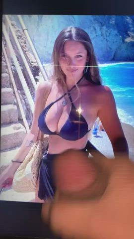 Big Tits Bikini Cleavage Cock Cum Cumshot Jerk Off Teen Tits gif