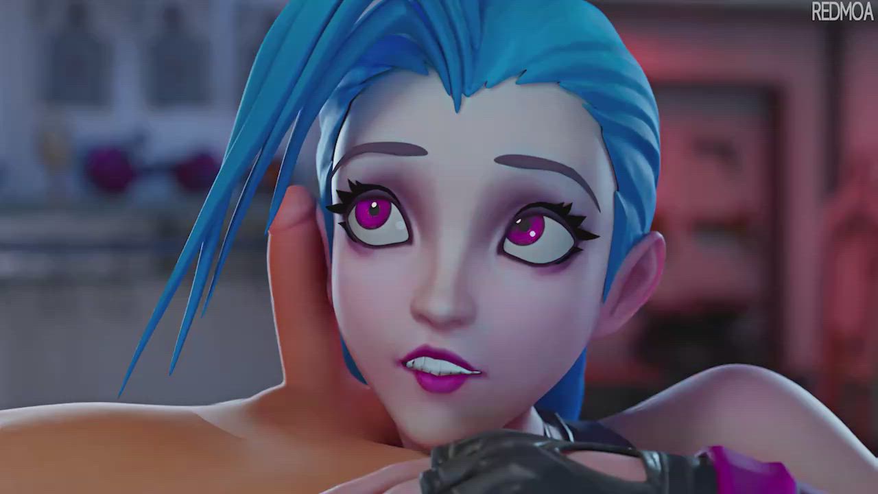 Jinx blowjob (Redmoa) [ League of Legends ](short movie)