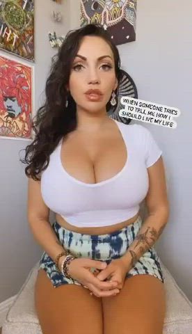 big tits british tiktok gif