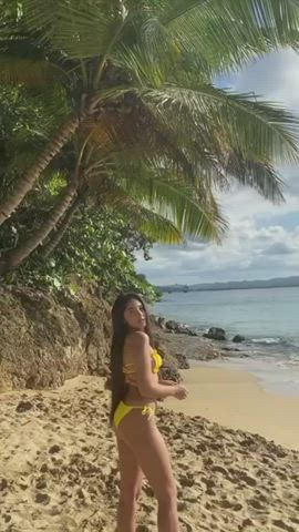 Bikini Latina Swimsuit gif