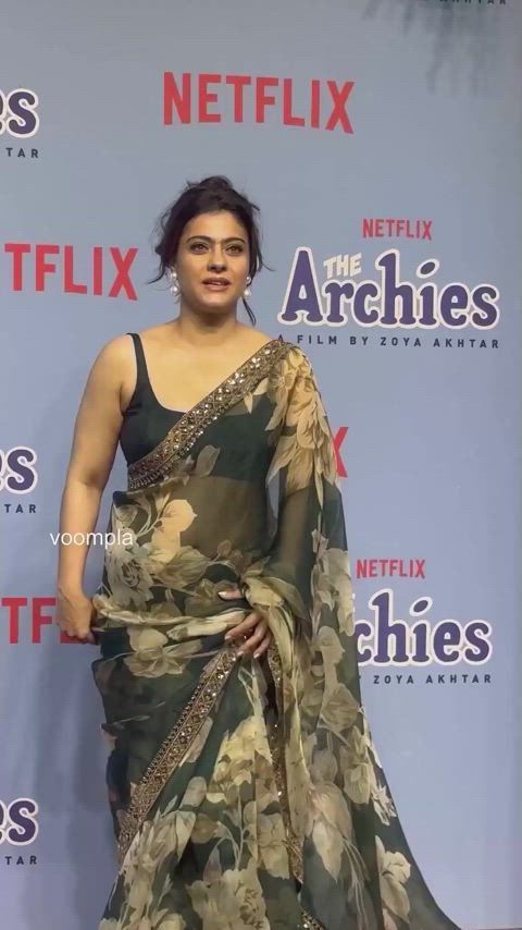 Kajol in sexy saree (60fps, slowed down)