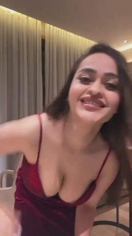 boobs indian model gif
