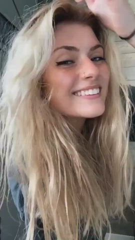 blonde compilation dancing pawg teen tiktok gif