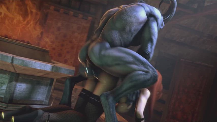 3d adult game fantasy hardcore horror monster-sex gif