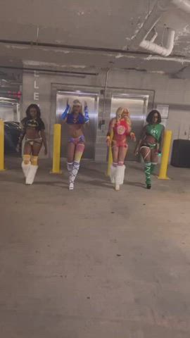 Ebony Justice League Pt2 (Happy Halloween)