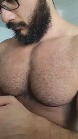 clothed gay hairy gif