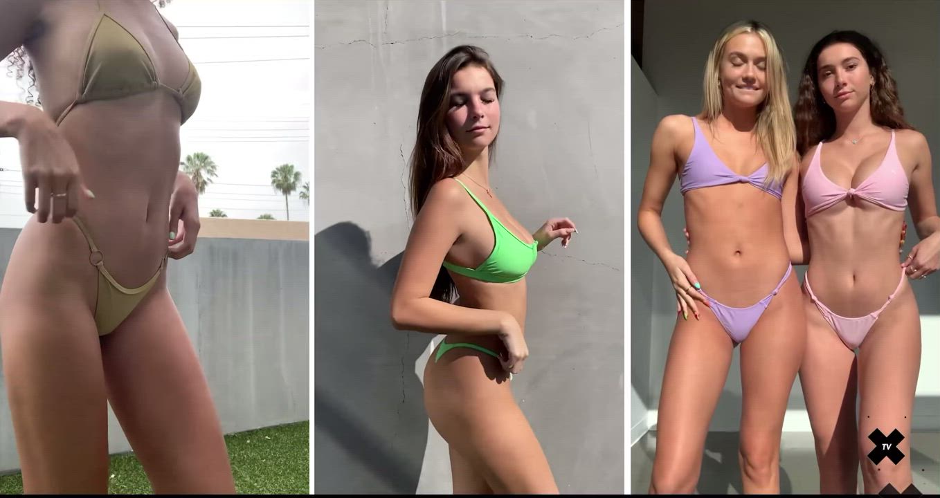 babes bikini blonde gif