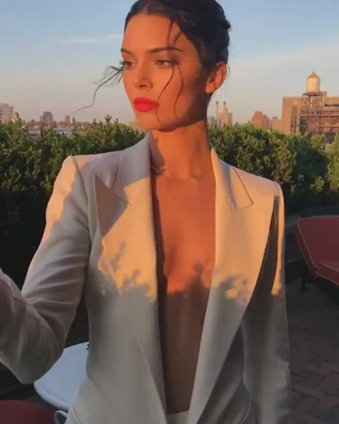 brunette kendall jenner sexy gif