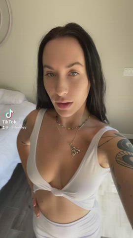 Alt Cute Goth TikTok Porn GIF