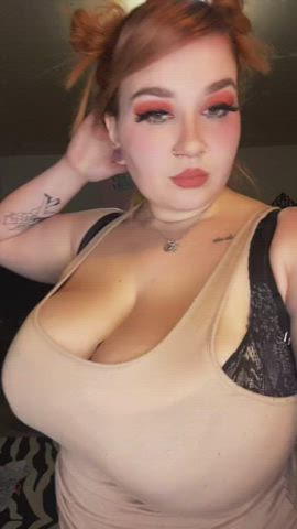 BBW Big Tits Boobs Tits gif