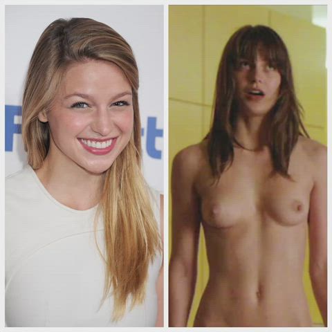 Celebrity Melissa Benoist Naked gif