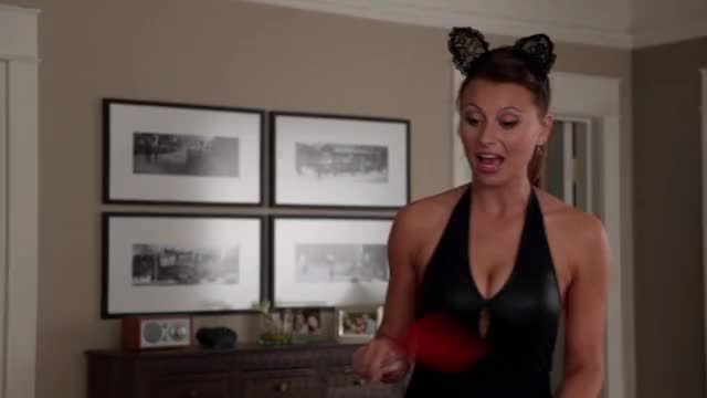 Aly Michalka - iZombie - S3E5 - cat outfit - short edit