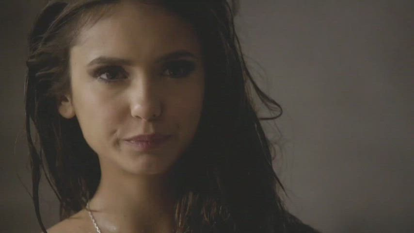 Celebrity Nina Dobrev Wet gif