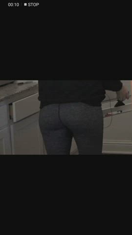 Ass Leggings Thick gif