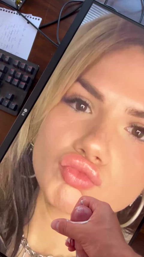 fake lips lips lipstick pussy lips gif