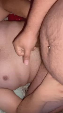 anal chubby cum cumshot hairy hispanic riding gif