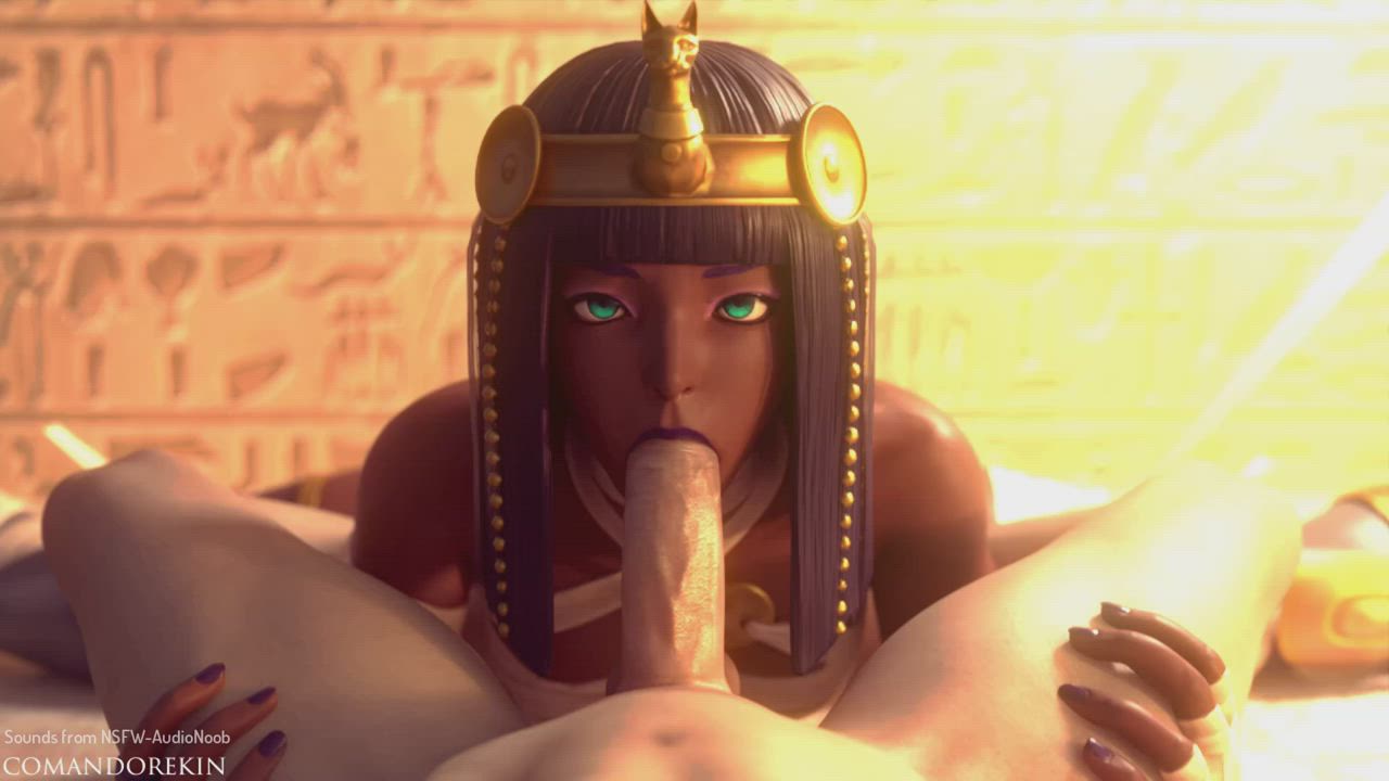 Menat deepthroat (Rekin3D) [Street Fighter]