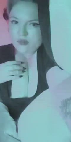 bbw big tits exhibitionism exhibitionist exposed huge tits gif