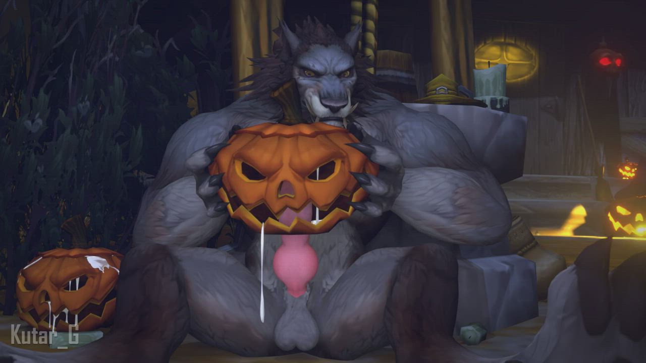 3d animation big balls cum covered fucking gay halloween male masturbation masturbating