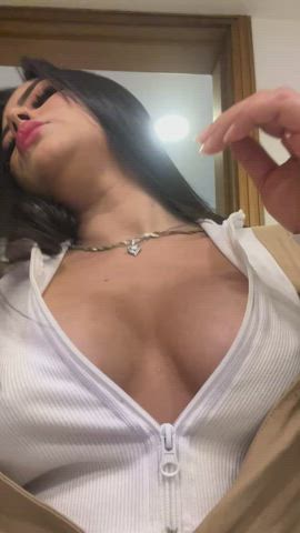 Big tits material