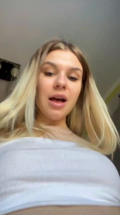 cute teen tits gif