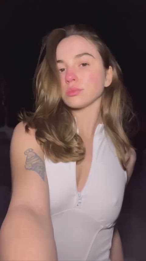 celebrity small tits softcore tiktok tik-tok gif